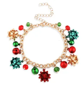 New Beautiful Christmas Jingle Bells Bracelet for Women