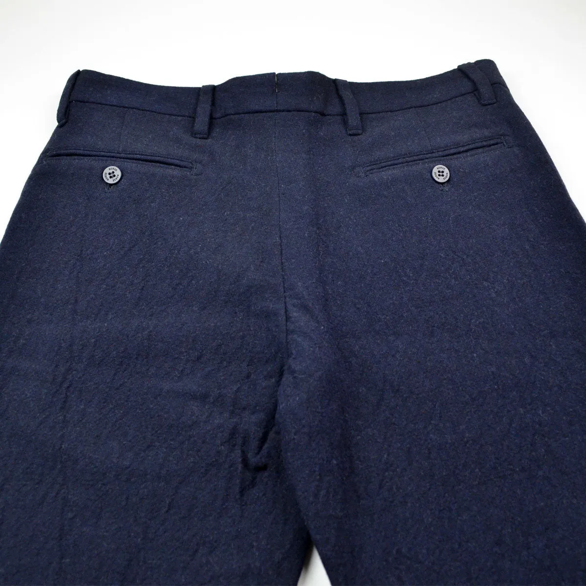 Norse Projects - Thomas Slim Looseweave Wool Trousers - Dark Navy