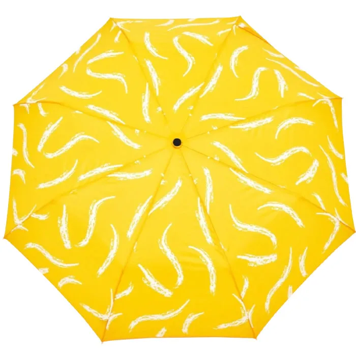 Original Duckhead Eco-Friendly Compact Umbrella Saffron Brush