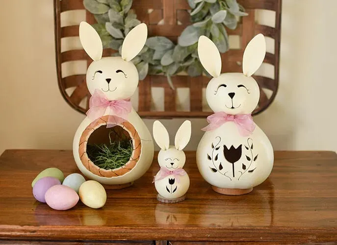 Penelope Bunny Gourds - Available in Multiple Sizes