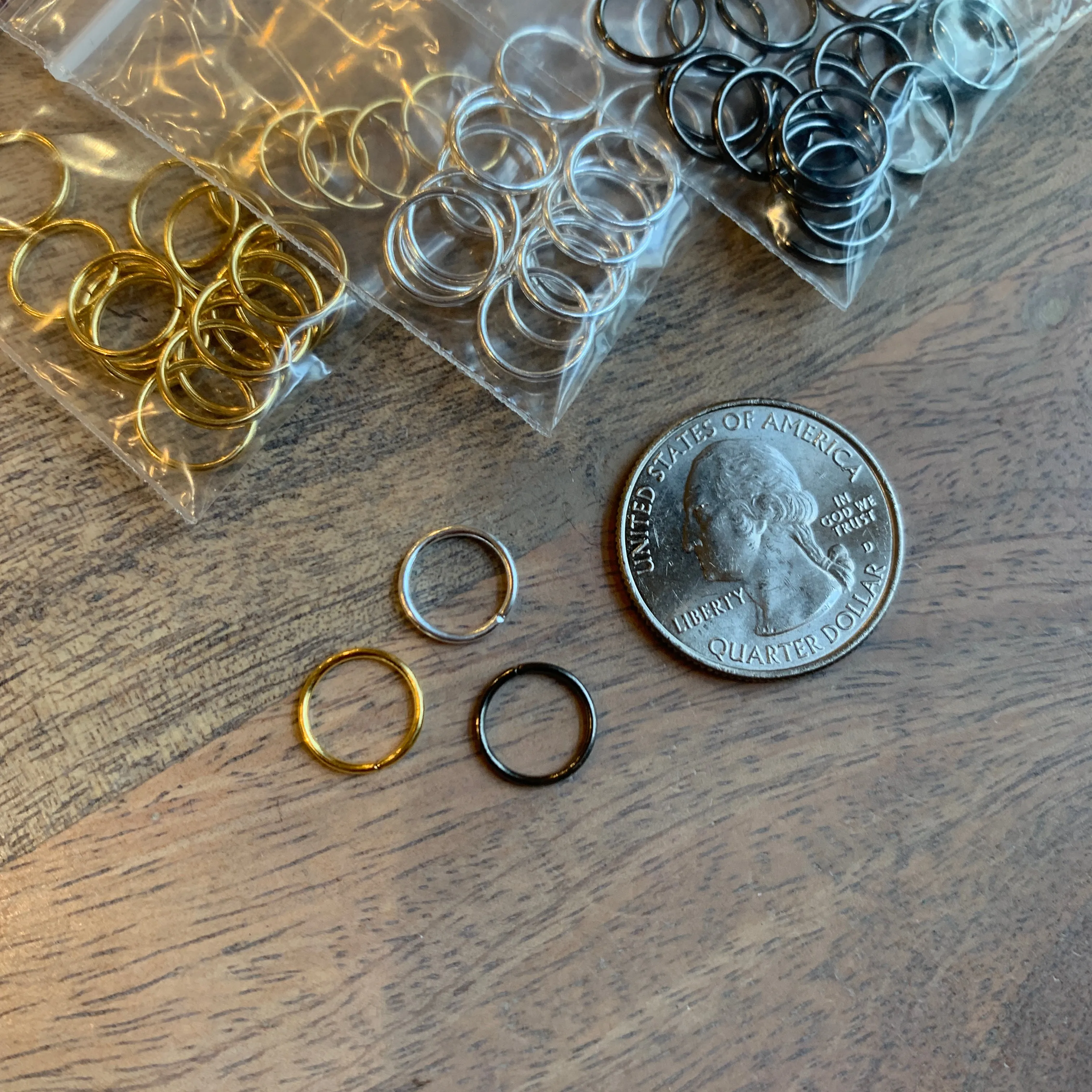 Plated Jump Rings