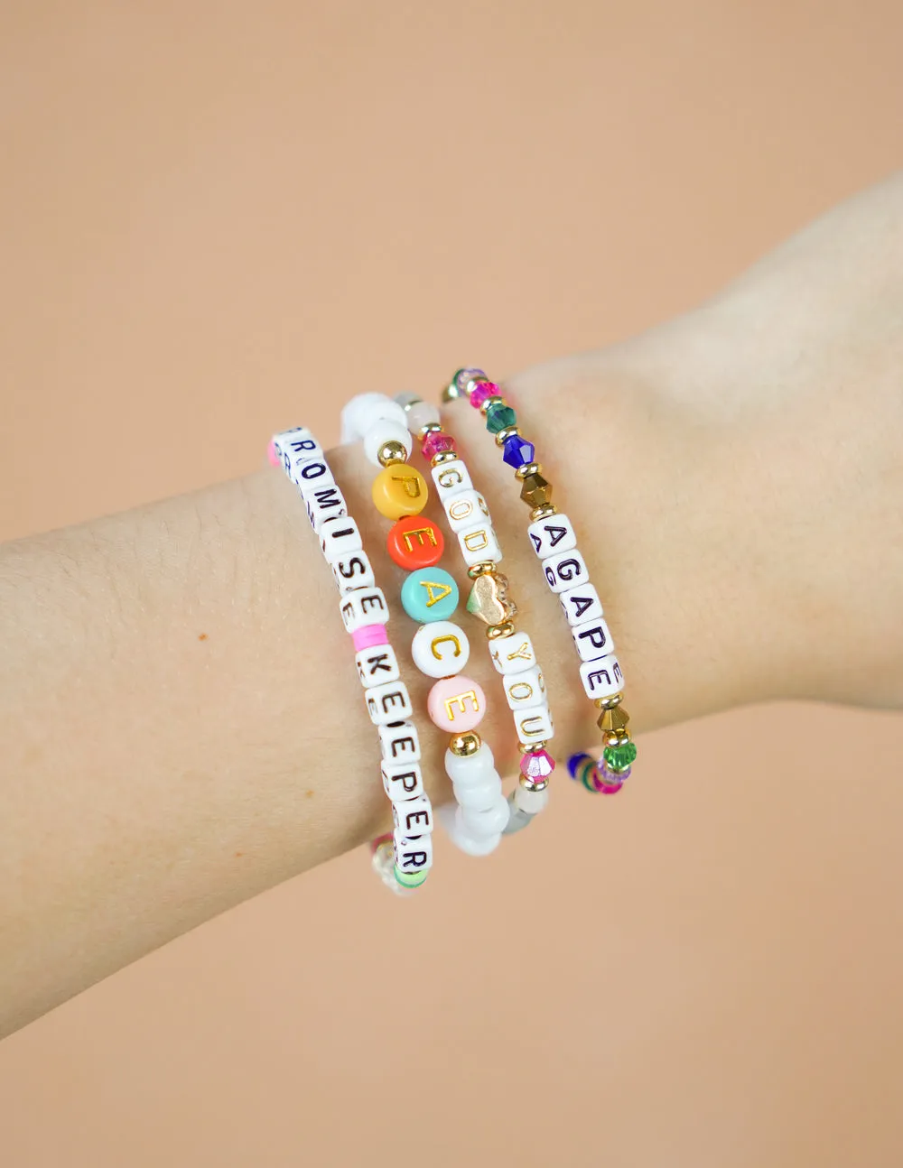 Promise Keeper Letter Bracelet