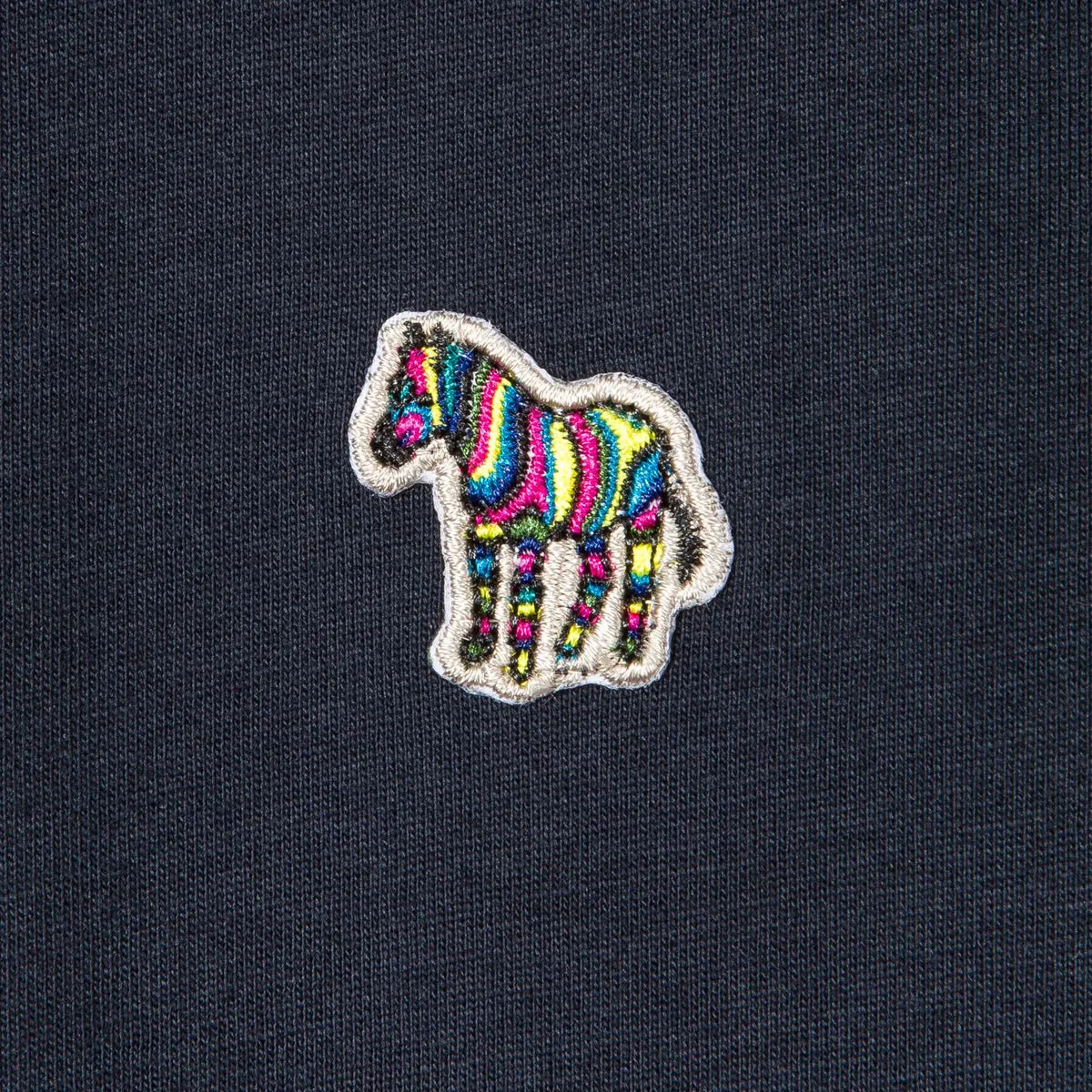 PS Paul Smith - Slim Fit Zebra T-Shirt in Navy