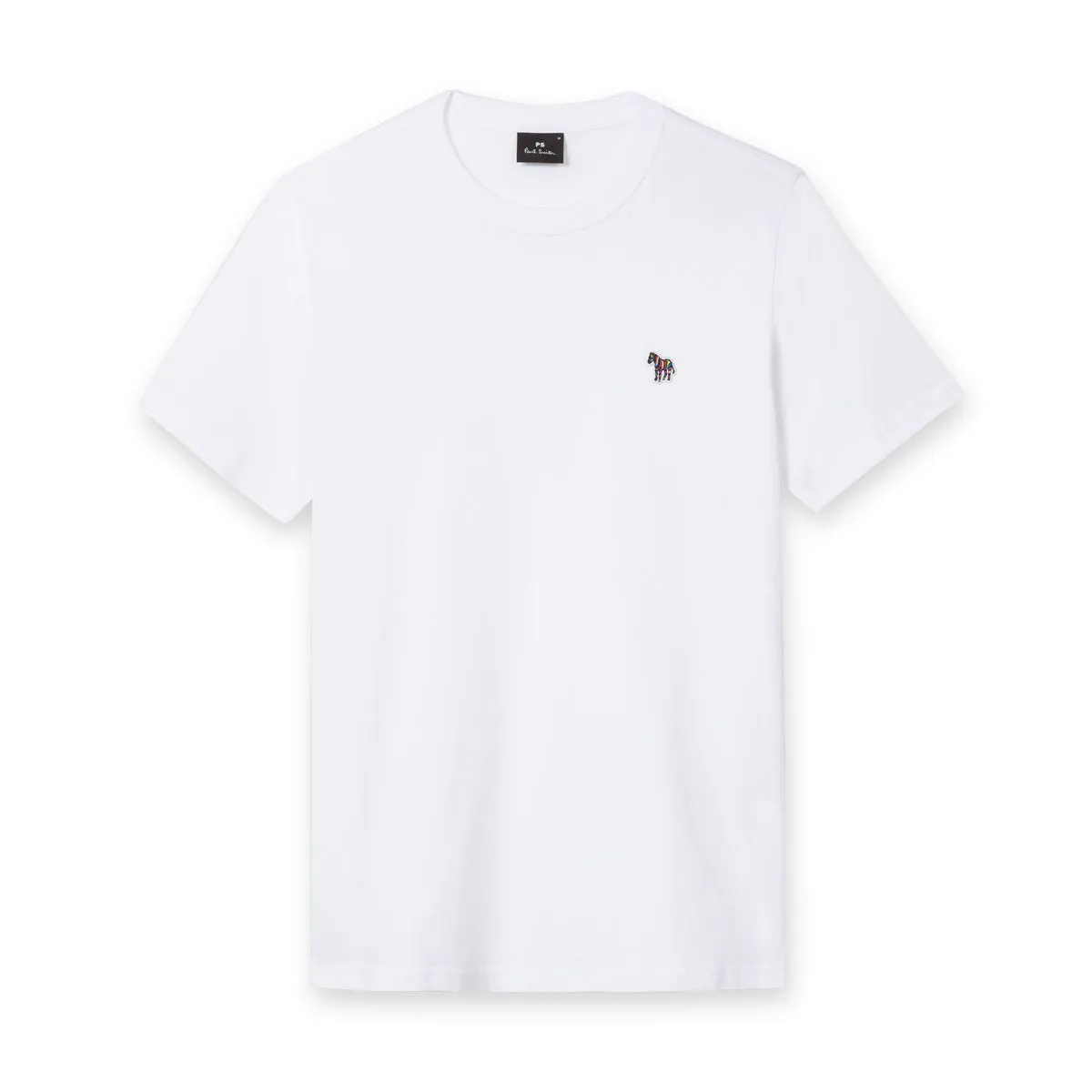 PS Paul Smith - Slim Fit Zebra T-Shirt in White