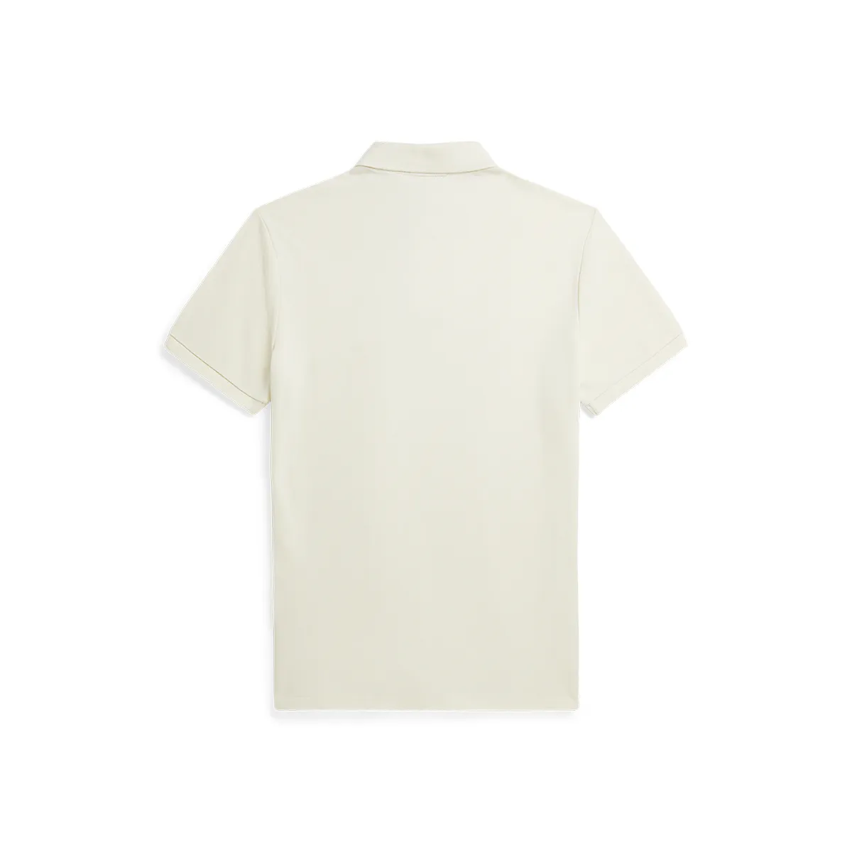 Ralph Lauren - Custom Slim Fit Mesh Polo Shirt in Cream