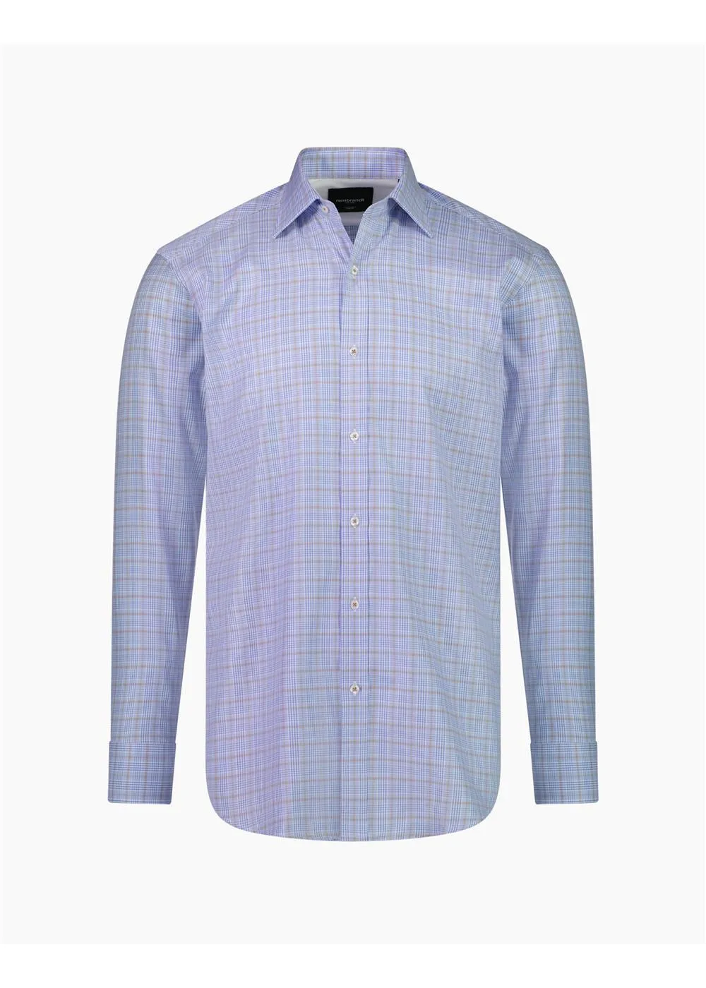 Rembrandt - London Shirt - Brown/Blue Check