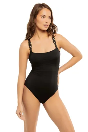 Ring Detail One Piece Swimsuit