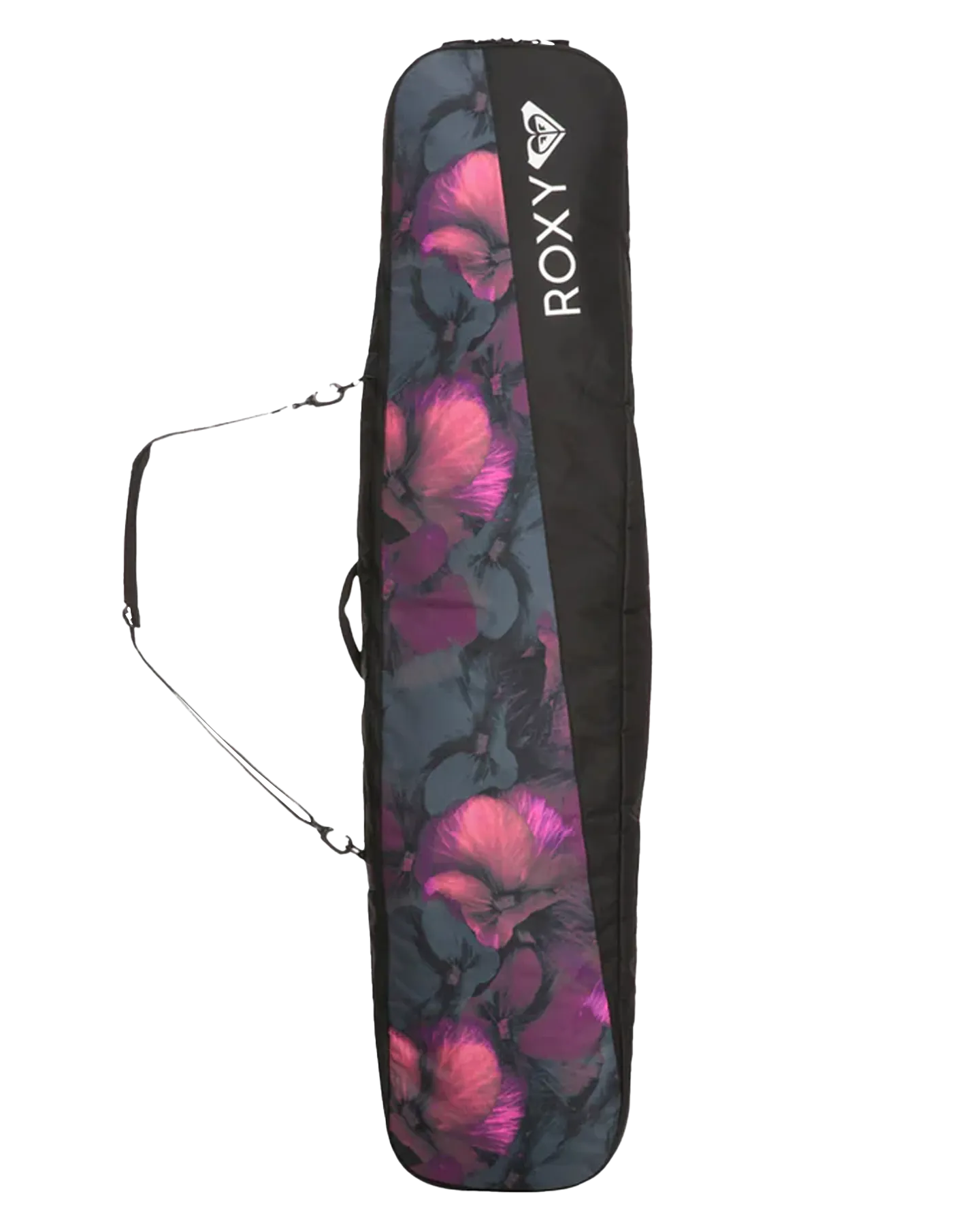 Roxy Women's 102L Snowboard Sleeve Bag - True Black / Pansy Pansy | Shop Ski & Snowboard Bags at Trojan Wake Ski Snow &a