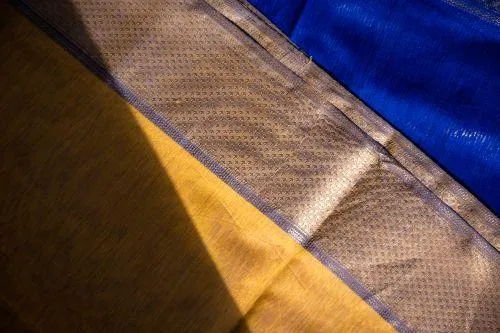 Seher - Mustard Maheshwari Saree