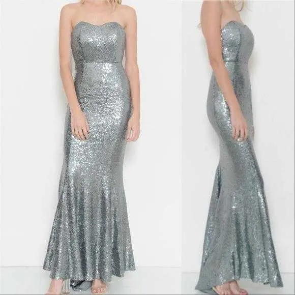 Sequin Gown Dress