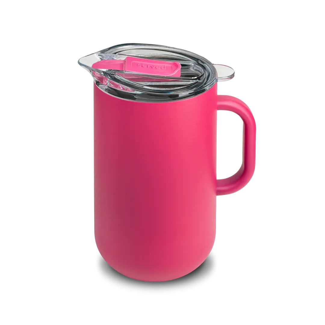 Served Vacuum-Insulated Pitcher (2L) - (three colors)