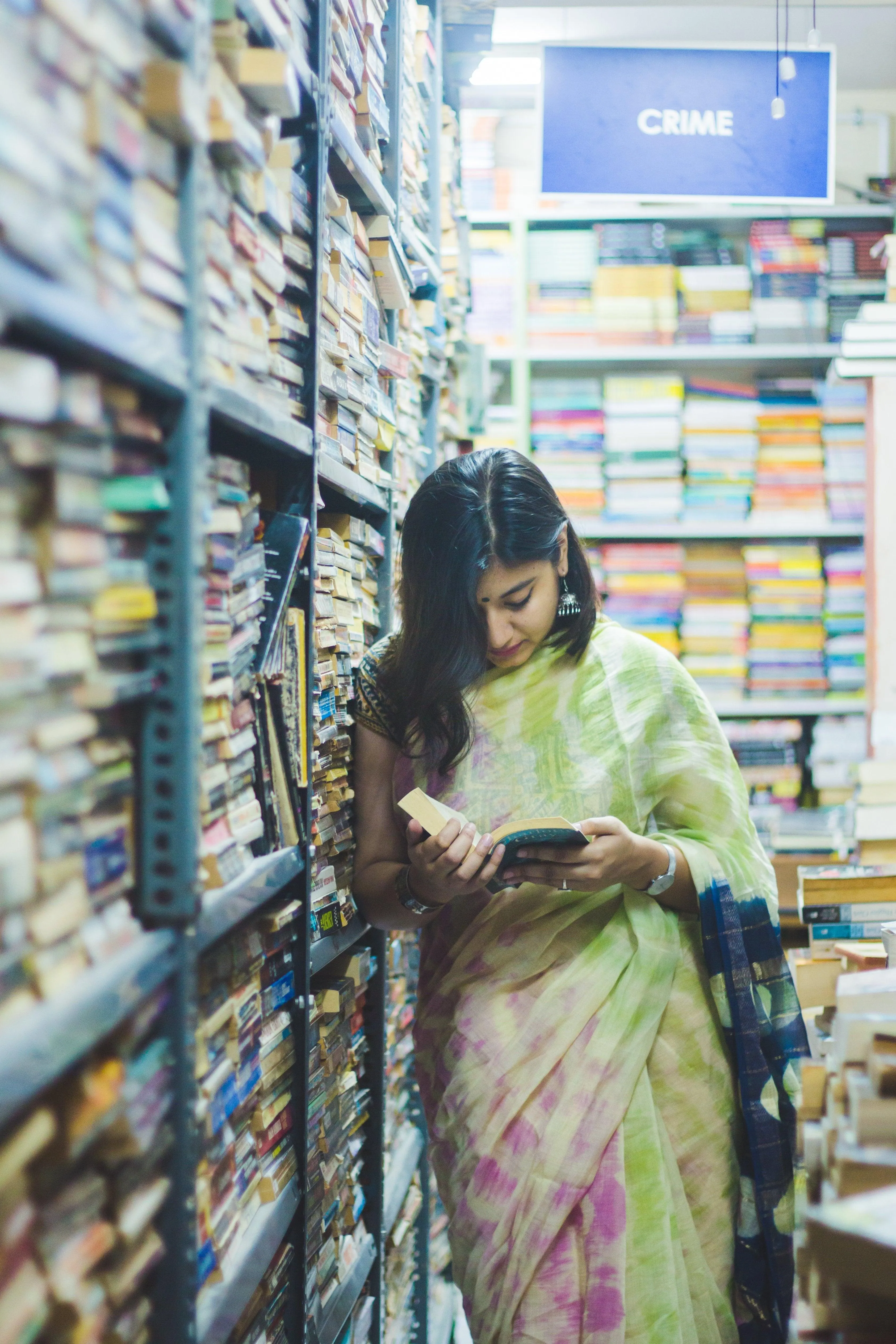 Shibori  Indigo saree