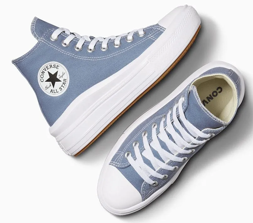 shoes Converse Chuck Taylor All Star Move Hi - A06500/Thunder Daze/White/Gum - women´s