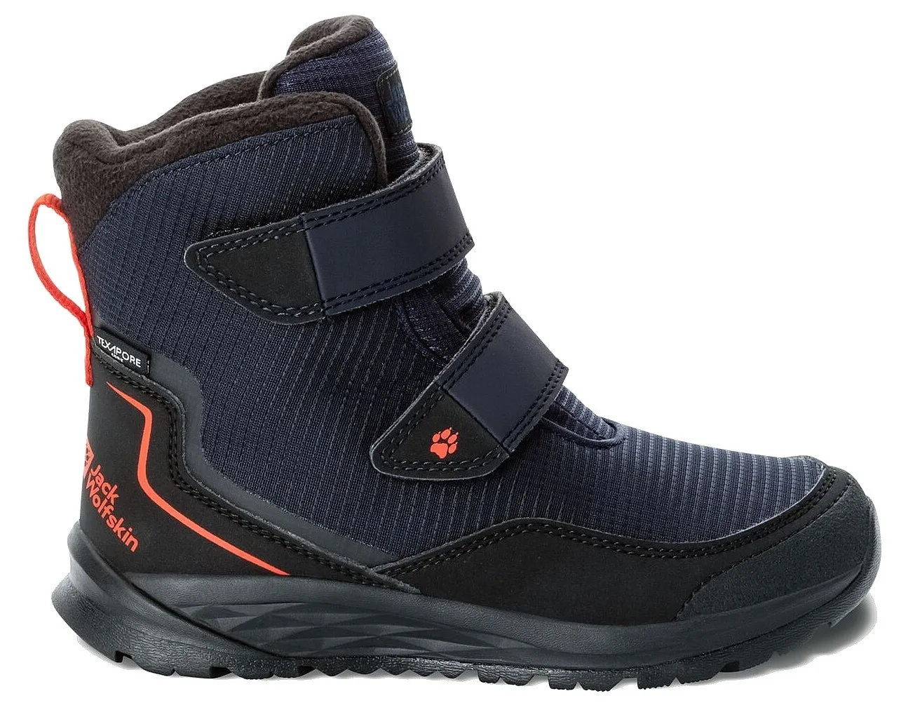 shoes Jack Wolfskin Polar Bear Texapore High VC - Night Blue - unisex junior