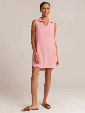 Sleeveless A-Line Dress - Blosson Pink