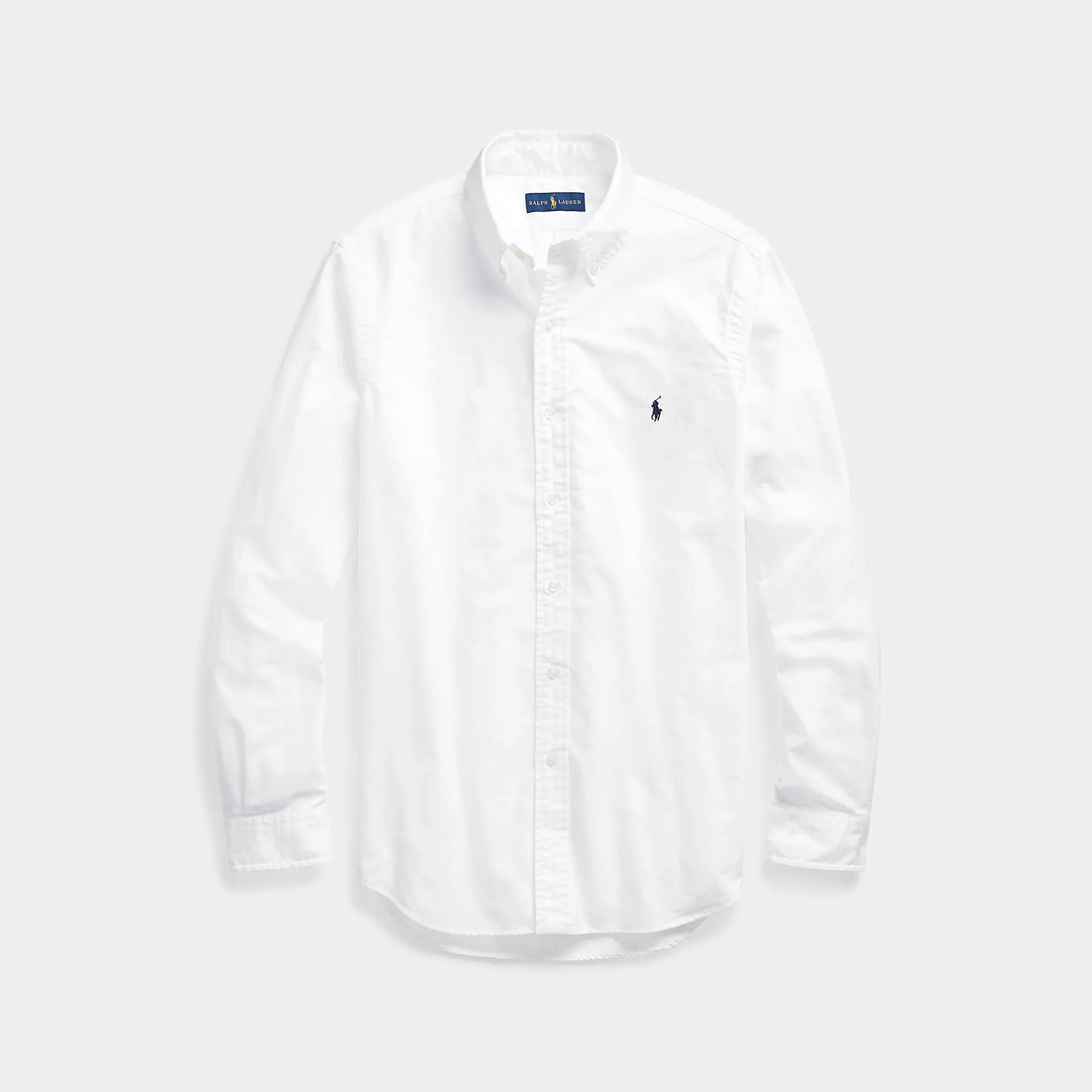 SLIM FIT GARMENT-DYED OXFORD SHIRT