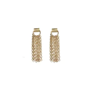 The Tassle 14 Karat Yellow Gold Tassel Earrings