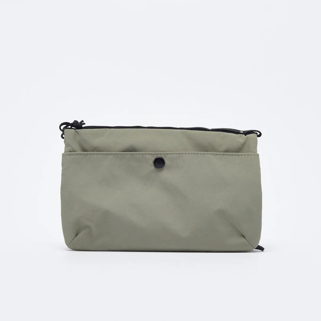 Topologie - Wares Bags Flat Sacoche Moss (Light fabric)