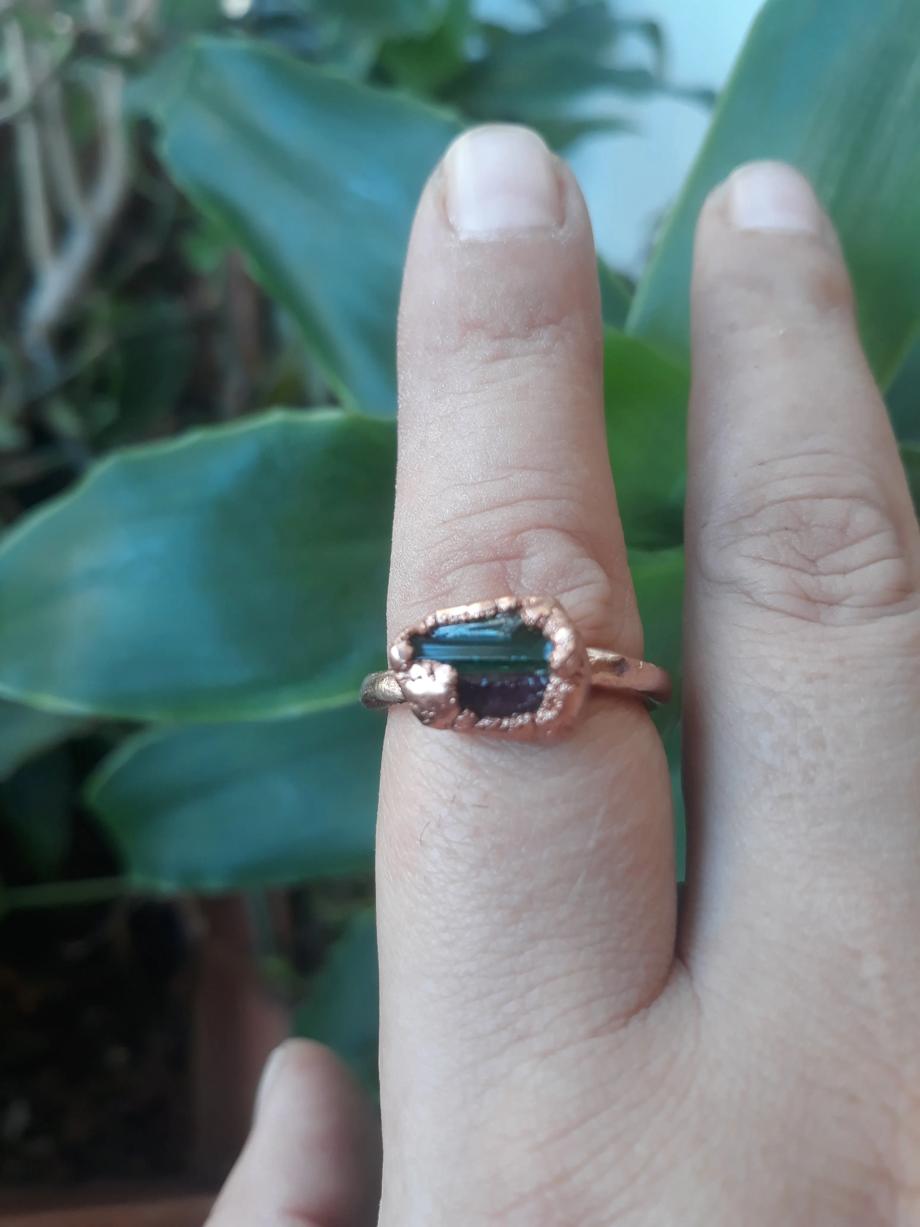 Tourmaline Stacker Rings