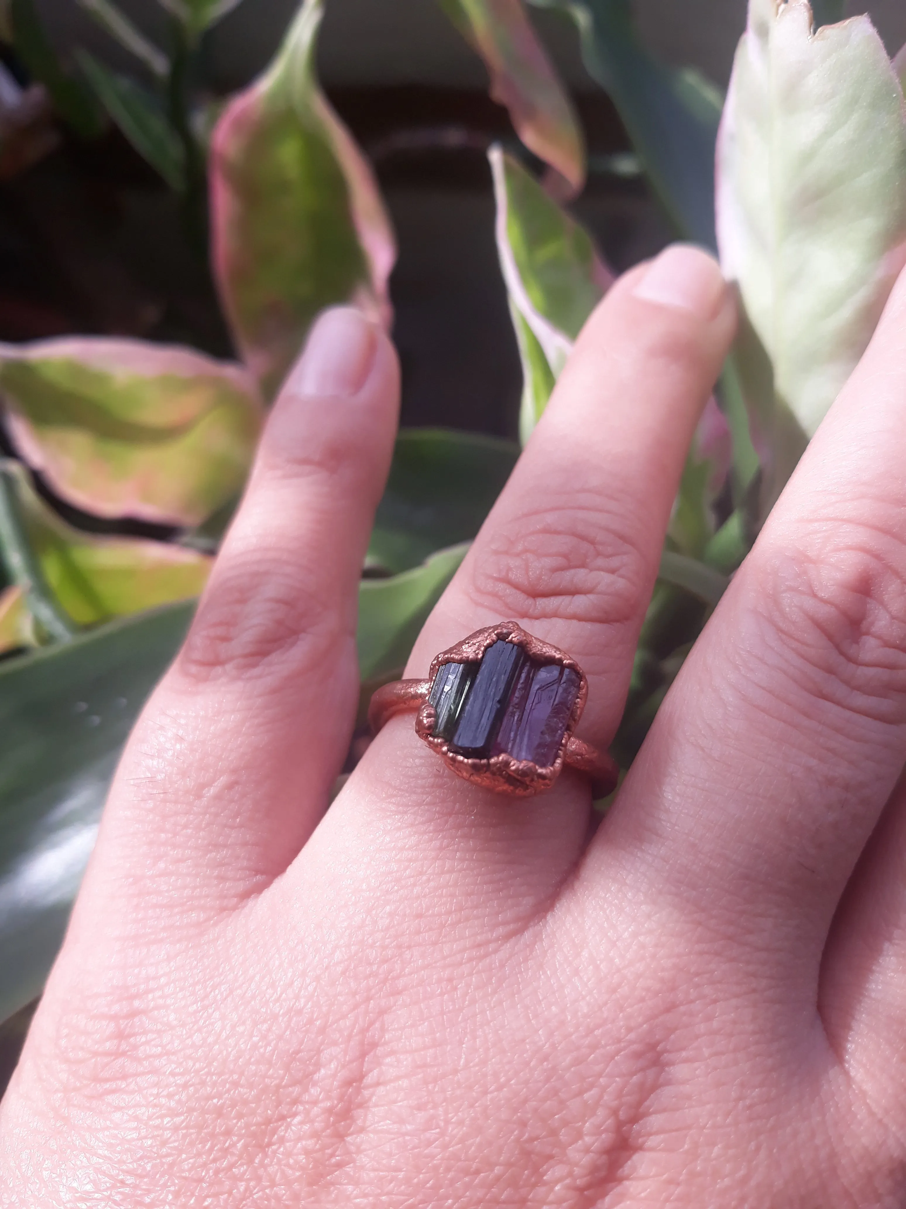 Tourmaline Stacker Rings