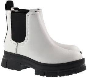 Ugg Boots Womens Ashton Chelsea Boot White