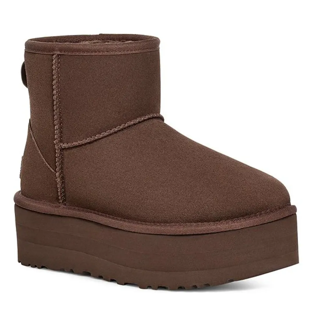 UGG Classic Mini Platform Burnt Cedar