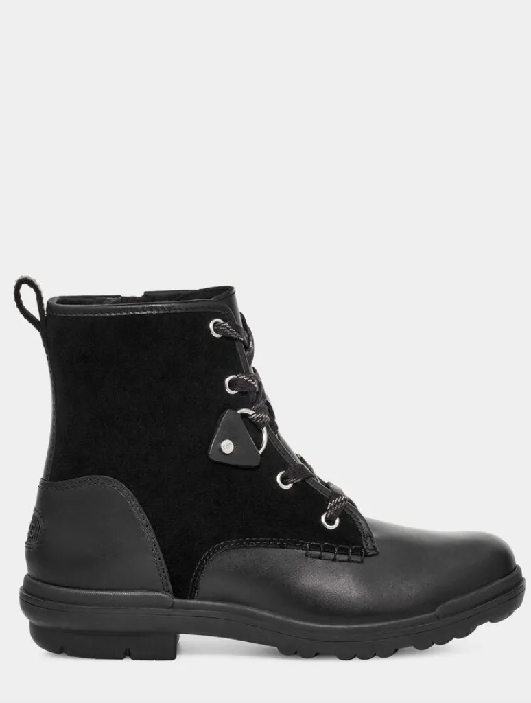 Ugg Hapsburg Suede Hiker Boot in Black