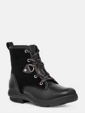 Ugg Hapsburg Suede Hiker Boot in Black