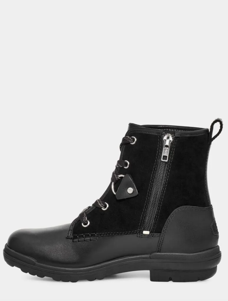 Ugg Hapsburg Suede Hiker Boot in Black