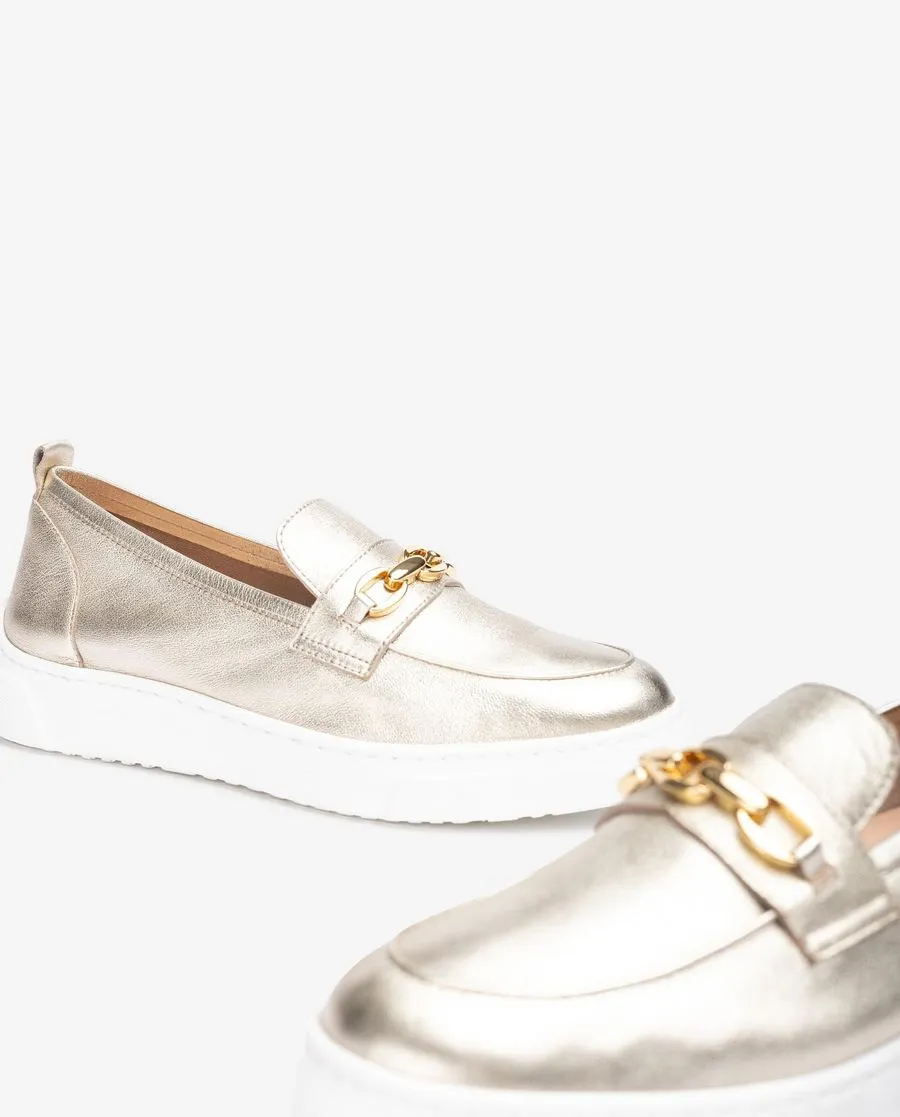 UNISA FINDAY METALLIC SPORTY LOAFERS + COLOURS