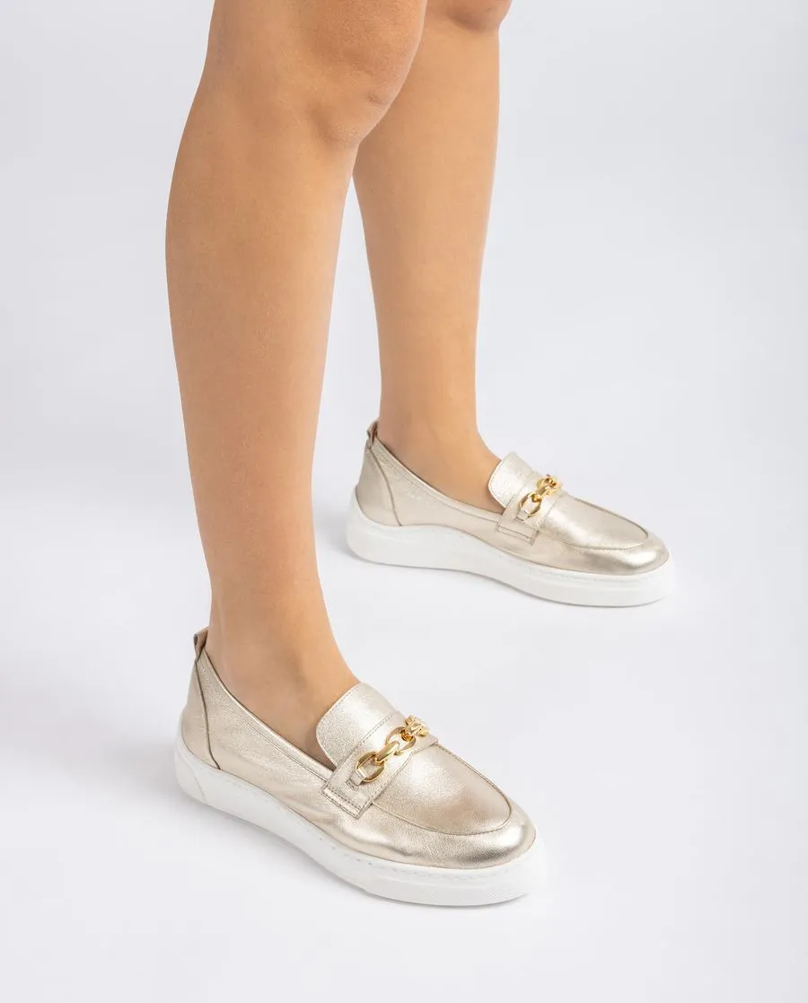 UNISA FINDAY METALLIC SPORTY LOAFERS + COLOURS