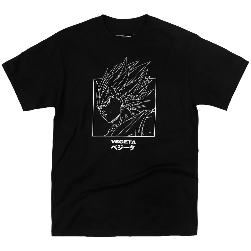 Vegeta Box Black Tee