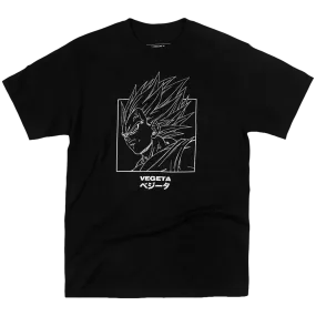 Vegeta Box Black Tee