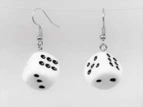 Wholesale Dice Earrings Acrylic Earrings