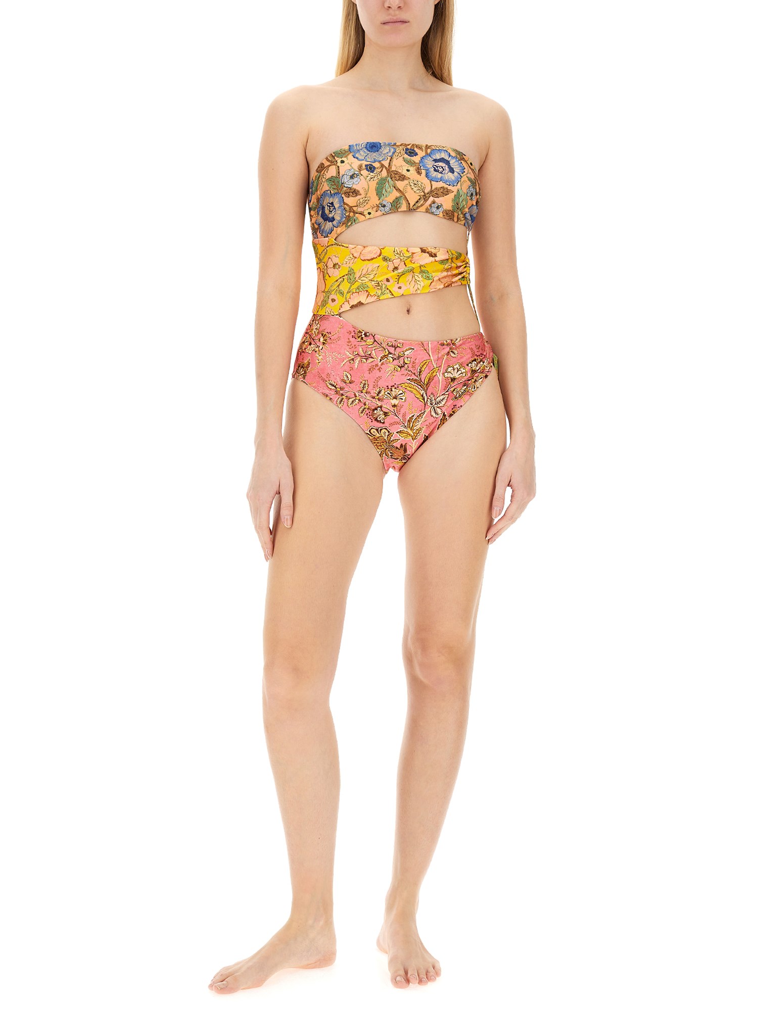 ZIMMERMANN    FLORAL PRINT ONE PIECE SWIMSUIT